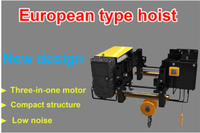 Nouvelle Offre Spéciale Treuil Électrique à Câble Métallique Triphasé Type Européen à Double Poutre 1 Tonne 2 Tonnes 10 Tonnes 20 Tonnes pour Hôtels