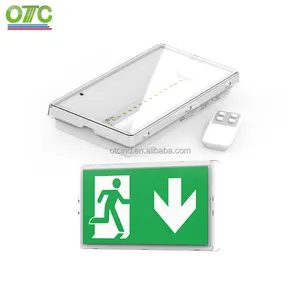 OT-HLB5-RST LED IP65 exit light and exit sign in one design