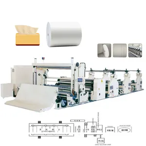 Piccola macchina per la produzione di carta igienica prezzo della fabbrica di attrezzature per la produzione di carta igienica