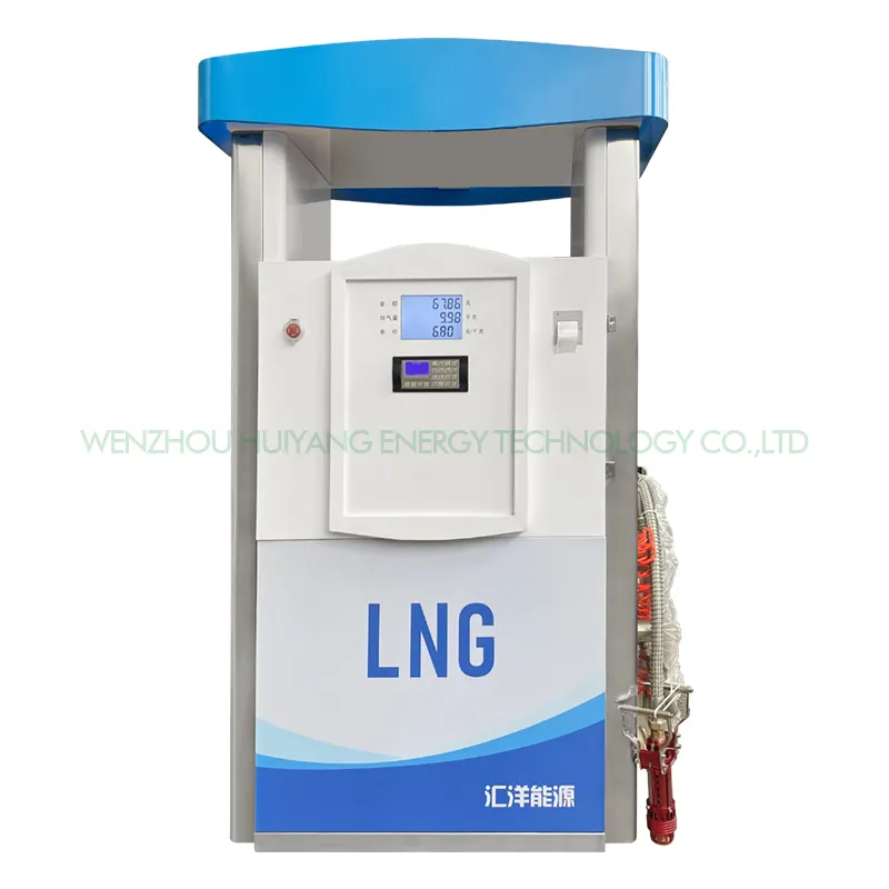 Huiyang Vloeibaar Aardgas Station Hot Koop Lng Brandstof Dispenser