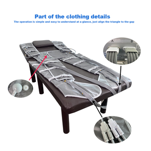 Precio de fábrica portátil Presión de aire Drenaje linfático Masaje Drenaje linfático Presoterapia Máquina de presoterapia profesional - Product Image 4