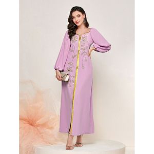 Abaya musulmane pour femmes, tendance, élégante et de haute qualité, à manches longues, grande taille, vêtements traditionnels pakistanais, vente chaude - Product Image 4