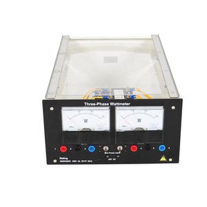 Dispositivo de Entrenamiento Eléctrico con Vatímetro Trifásico, Equipo Educativo Didáctico para Escuelas - Product Image 1