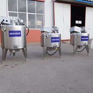 30L 50L 75L 100L thép không gỉ Lạc Đà sữa mật ong thanh trùng máy nước ép trái cây trái cây puree Ketchup sữa chua sữa pasteurizer - Product Image 5