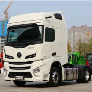 Segunda mano Shaanxi auto Delong cabeza de camión locomotora cabeza de tracción de camión de una sola unidad para la venta