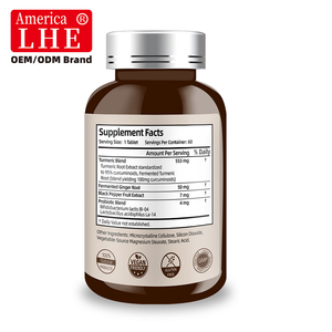 Comprimés de Curcuma Herbal Shecome à Formule Personnalisée pour le Confort Digestif – Complément de Curcuma pour Hommes et Femmes - Product Image 2