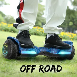 Gyroor ยอดนิยมฟันสีฟ้า 6.5 นิ้วแบตเตอรี่สกู๊ตเตอร์ไฟฟ้า Hoverboard