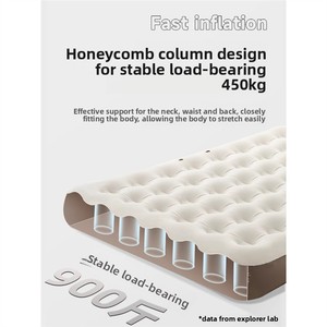 Matelas <span class=keywords><strong>Gonflable</strong></span> Personnalisé avec Pompe Intégrée, Pliable, Moderne, pour Chambre, Salon, Hôtel, Extérieur, Parc, Camping - Product Image 4