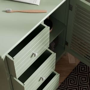 BIEN 3 cassetti e 1 porta in legno armadio <span class=keywords><strong>bagno</strong></span> unità di stoccaggio Premium <span class=keywords><strong>bagno</strong></span> mobili - Product Image 5