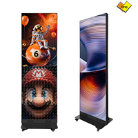 Pantalla LED Interactiva Qray para Animación de Carteles, Exhibición Comercial en Interiores para Tiendas Minoristas, Engajamiento con el Cliente, Publicidad de Productos
