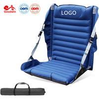 Chaise de camping portable, tapis de couchage léger, siège avec sangles réglables pour la randonnée, le trekking et les activités de plein air