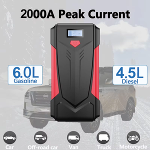 ODM/OEM 2000A portatile auto Jump Jump Pack batteria auto salto di avviamento batteria <span class=keywords><strong>12v</strong></span> al <span class=keywords><strong>litio</strong></span> <span class=keywords><strong>Booster</strong></span> - Product Image 2