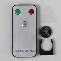 Télécommande pour bougie LED, en argent, 3 clés On/Off, minuterie, télécommande, excellente qualité, pièces