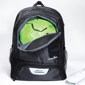 Free sample Soccer Backpack <b>Large</b> Sports <b>Bag</b> for Men Women Custom with <b>Laptop</b> Compartment Best for Football Soccer Bagent - Product Image 2