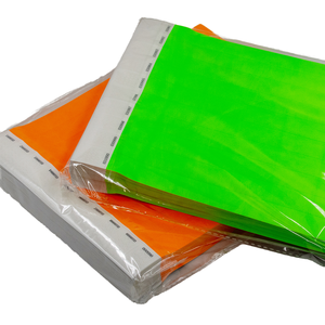 Pulseras Desechables de Papel Tyvek PP con Grabado Láser, Estilo Náutico, Multicolores, Resistentes al Agua, Personalizadas con Logotipo para Promociones, Marca XHL - Product Image 1