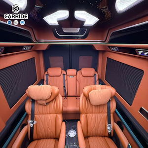 CARRIDE <span class=keywords><strong>Sprinter</strong></span> Modello 2 Van Lusso Arancione Cognac Interni Metallici Sistema di Intrattenimento Portatile Kit Interni con Soffitto Starlight - Product Image 2