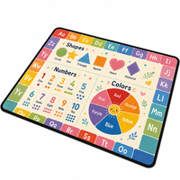 Tapis d'éveil actif pour bébé, imprimé, antidérapant, en laine, fabriqué à la machine, pour salon, chambre, jeu d'enfants, motif géométrique