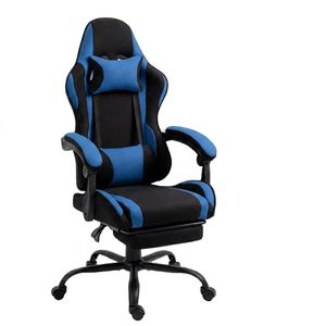 Wholesale Customized Logo PU Leather Gaming Chair Ergonomic Design with Rotating and <b>Footrest</b> Swivel Office Chair - Product Image 3