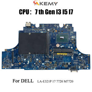 Pour DELL Precision M7720 7720 Ordinateur Portable Carte Mère CAP10 LA-E321P 0FDXD7 0RFCWJ I5 <span class=keywords><strong>I7</strong></span> CPU DDR4 Ordinateur Portable Carte Mère 100% Testé OK - Product Image 2