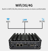 Mini PC Sin Ventilador Tel 7360U, Venta al Por Mayor y Personalización de Fábrica, Mini PC Silencioso Dedicado para Oficina, Fábrica y Almacén Industrial