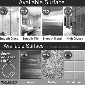 Support de pommeau de <span class=keywords><strong>douche</strong></span> <span class=keywords><strong>ventouse</strong></span> support de <span class=keywords><strong>douche</strong></span> réglable support de pommeau de <span class=keywords><strong>douche</strong></span> pivotant Design chromé pour Camping maison hôtel - Product Image 6