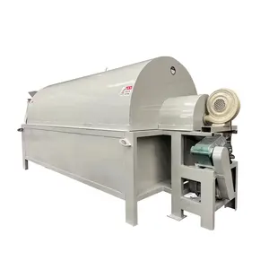 Single Roller Drum Scraper Starch Drum Dryer Rotary Dryer For Drying River Sand Cement