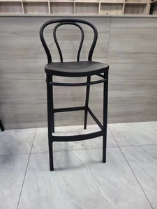 Modern Wholesale Durable Plastic Counter Bar <b>Stool</b> for Home Kitchen Cafe Hotel Outdoor Use - Product Image 6
