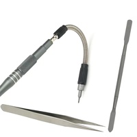 Professionnel 128-en-1 précision multi-fonctionnel magnétique tournevis à cliquet ensemble d'outils pliable léger bricolage boîtier en acier main