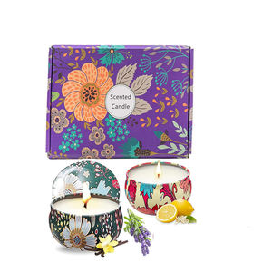 2024 Regalos promocionales <span class=keywords><strong>de</strong></span> Navidad baratos para mujeres velas perfumadas <span class=keywords><strong>de</strong></span> soja para <span class=keywords><strong>viajes</strong></span> familiares juego <span class=keywords><strong>de</strong></span> regalo <span class=keywords><strong>de</strong></span> vacaciones velas al por mayor - Product Image 1