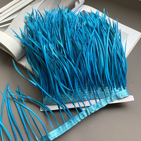 Frange de plumes de canard pour l'artisanat, le bricolage, les coiffes, les costumes, les chapeaux, les accessoires capillaires, les fêtes de carnaval, les mariages et la décoration intérieure