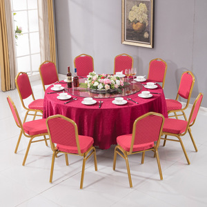 Silla Apilable Económica con Respaldo Alto de Tela <span class=keywords><strong>para</strong></span> Iglesia, Banquete, Vestíbulo, Hotel, Acento, Comedor y Eventos <span class=keywords><strong>para</strong></span> Habitación de Hotel - Product Image 4