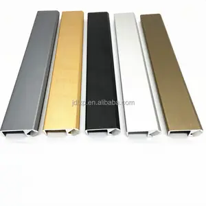 Customized Aluminum Alloy 6063T5 Surface Mounted Aluminum Led Profile For Smd Led Strip Light Aluminum Extrusion