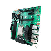 Carte mère BKHD Mikrotik OEM ODM NAS Z690 MATX 4*2.5G LAN RAM 8*SATA 2*PCIeX16 1*PCIeX4 Intel LGA2011 pour serveur pare-feu