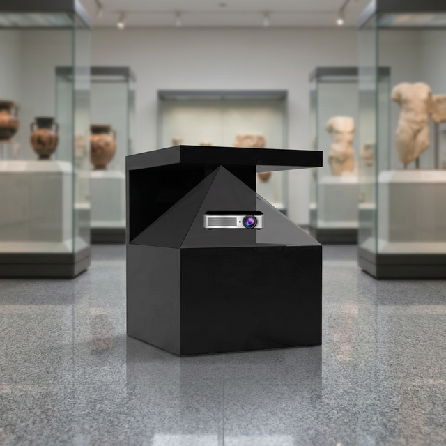 55 "270 Degree Holographic Advertising Machine with Base. Suitable for Museums, Art Galleries, and Exhibition halls