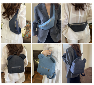 Sac à dos de voyage personnalisé pour étudiants, sac à dos personnalisé pour couple, sac à dos design, ensemble de sac banane - Product Image 6