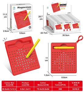 Juguete Infantil de Exportación Transfronteriza, Pizarra Magnética para Dibujar con Pincel, Frutas, Dinosaurios, Navidad, Multitemática, Rompecabezas Creativo de Plástico - Product Image 6
