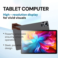 Tableta de 14 pulgadas con pantalla grande FHD Android13 y equipada con reconocimiento facial, tableta educativa de negocios