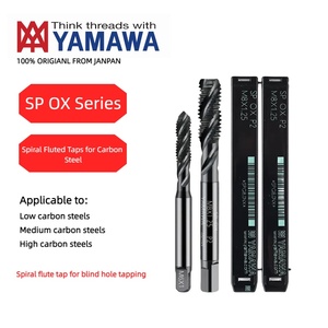 YAMAWA SP-OX HSS Tarière à cannelures spirales pour trous aveugles, norme JIS, 6-<span class=keywords><strong>32</strong></span> <span class=keywords><strong>8</strong></span>-<span class=keywords><strong>32</strong></span> 10-<span class=keywords><strong>32</strong></span> 3/16 1/4 5/16 1/2 3/4 5/<span class=keywords><strong>8</strong></span>, en acier au carbone - Product Image 2