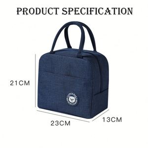 Hot Selling Portable Insulated Picnic Food Storage Bag Handbag School <b>Lunch</b> <b>Box</b> Dinner Container Promotional Gift <b>Lunch</b> Bag - Product Image 6