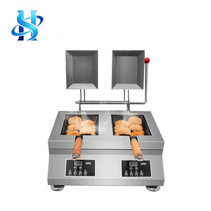 Freidora Automática de Dumplings, Cocedor Eléctrico de <span class=keywords><strong>Gyoza</strong></span>, Parrilla de Acero Inoxidable para Freír, Máquina para Hacer Dumplings de Hierro Fundido sin Recubrimiento - Product Image 1