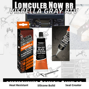 ผู้ผลิตปะเก็นซิลิโคน RTV สำหรับรถยนต์1.6 <span class=keywords><strong>visbella</strong></span> อุณหภูมิสูงสีเทา - Product Image 2