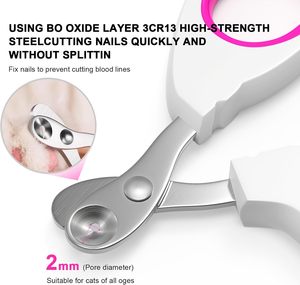 Professional Eco-Friendly Pet Grooming Nail Clippers Free Stainless Steel Nail File Custom Logo Option for Large/Medium/<b>Small</b> - Product Image 3