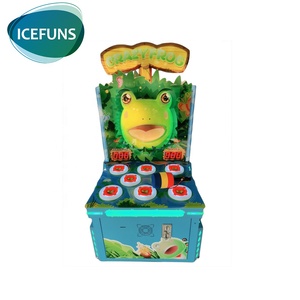 La <span class=keywords><strong>Rana</strong></span> <span class=keywords><strong>Loca</strong></span> máquina de juego de la moneda operado golpeando martillo whac-a-mole arcade juego de la redención para la venta - Product Image 1