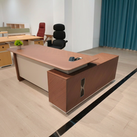 Nouveau bureau de direction avec plateau moulé, prix de gros usine, idéal pour les gestionnaires d'hôpitaux, d'écoles et d'hôtels