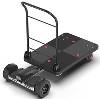 Chariot électrique pliable Body Sense avec plateforme télescopique à équilibrage dynamique pour le ramassage et le déplacement efficaces des marchandises