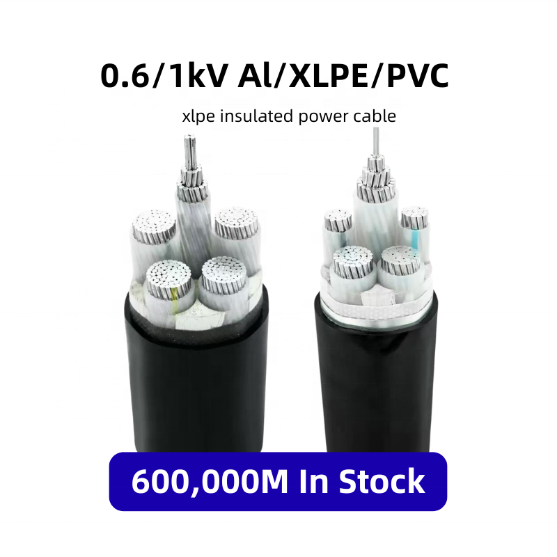 <strong>4</strong> <strong>Core</strong> 95mm&sup2; <strong>70mm&sup2;</strong> 50mm&sup2; 35mm&sup2; 16mm&sup2; Aluminum Conductor XLPE Insulation PVC Sheath Power <strong>Cables</strong>