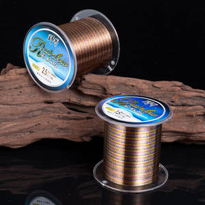 Línea de pesca Noi Rainbow de 300 m, línea principal de nailon de alta resistencia para pesca en agua dulce y salada - Product Image 1