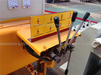 Machine à fabriquer des pavés semi-automatique QT6-24 avec matière première en ciment, équipement de construction multifonctionnel