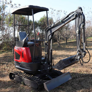 Mini Excavadora Compacta de 1 Tonelada, Pequeña Excavadora de Orugas para Jardinería, Agricultura, Paisajismo y Construcción - Product Image 3