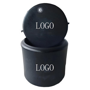 Ronde opblaasbare PVC ijsbadkuip van hoge kwaliteit, draagbaar, geschikt voor commerciële sportscholen, sauna's, <span class=keywords><strong>spa</strong></span>'s en buitengebruik. - Product Image 2